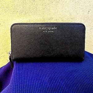 Kate spade new york cameron large continental wallet. Black.